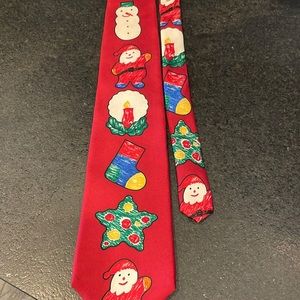 Save the Children Christmas tie